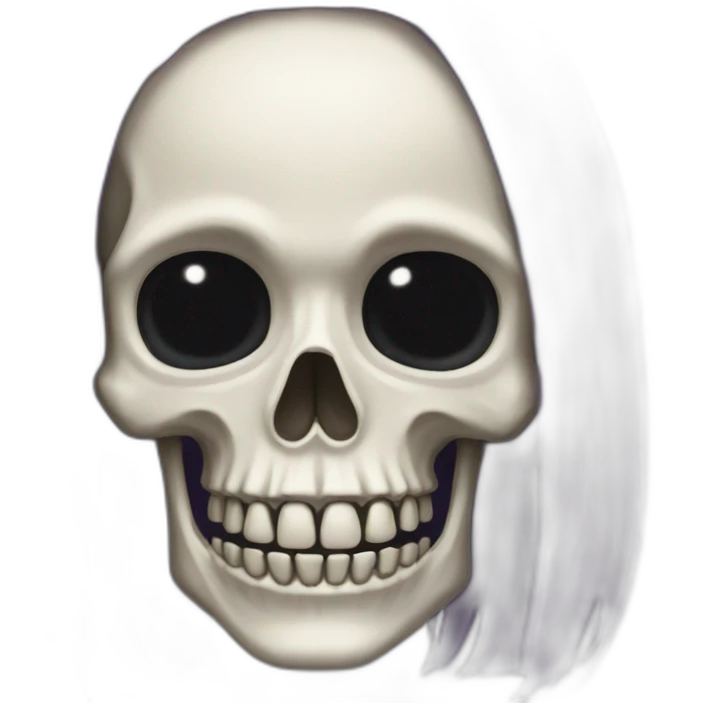 skeleton looksmaxxing emoji