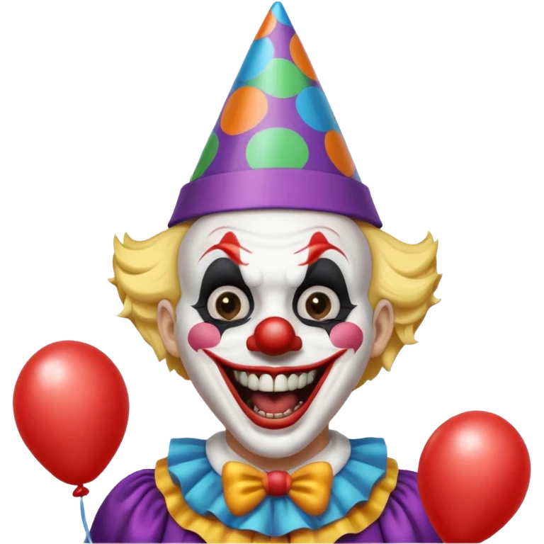 Horror and jok emoji