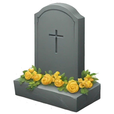 Grave emoji