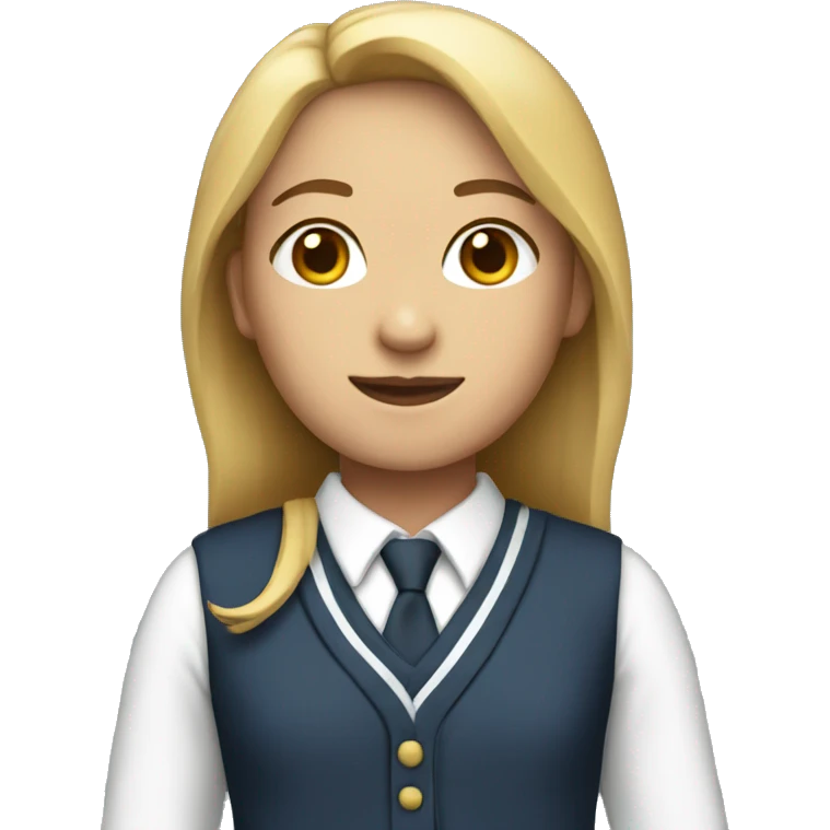 teacher wear school uniform emoji