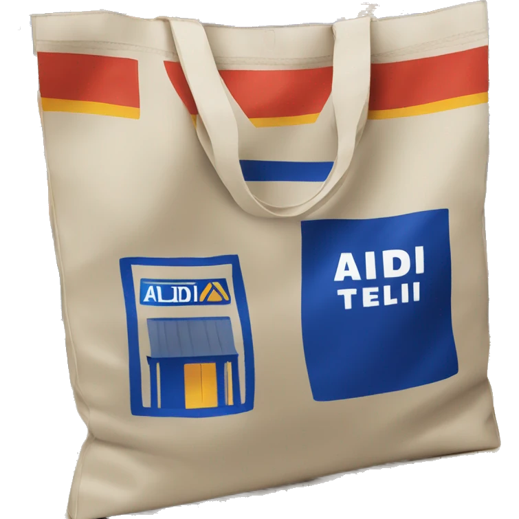Aldi bag emoji