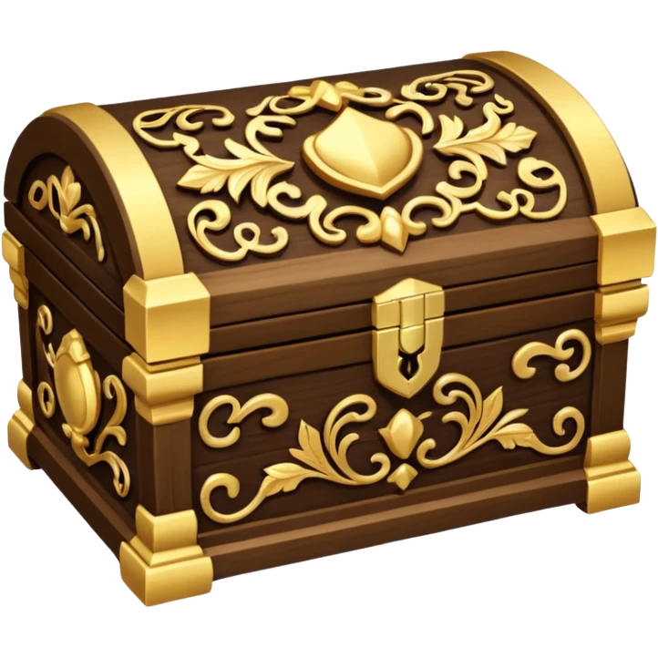 tresure box with motifs emoji