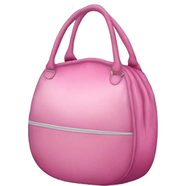 Pink dance bag emoji