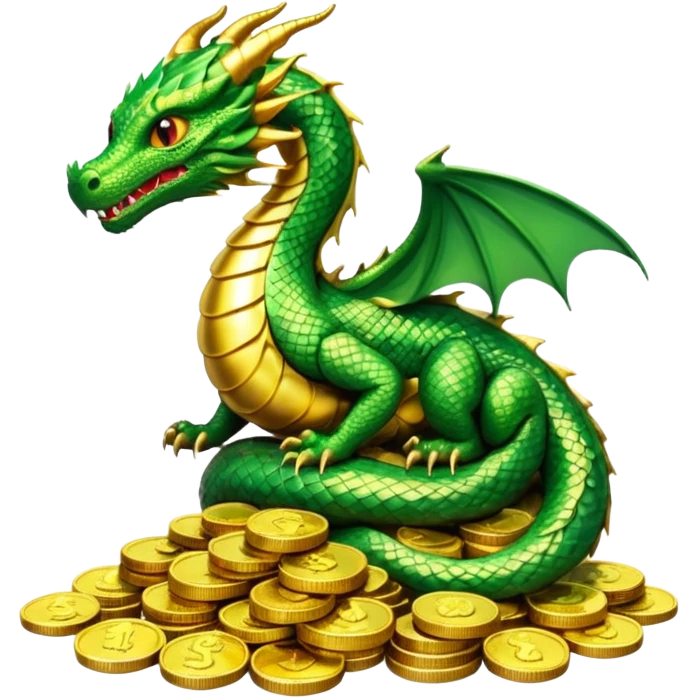strack coins dragon emoji