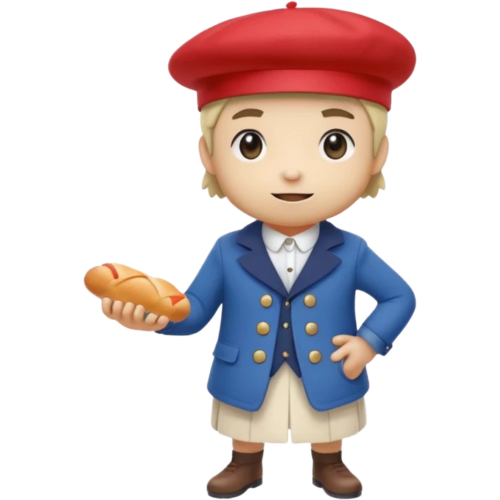 A Pokémon monster based on the theme of France  emoji