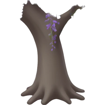 wisteria tree emoji