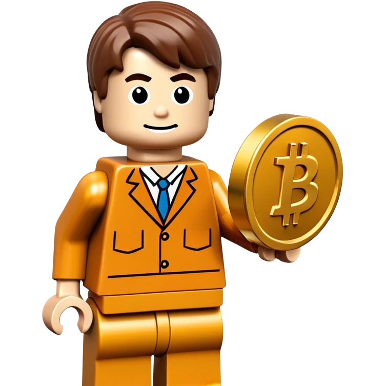 lego homme bitcoin emoji