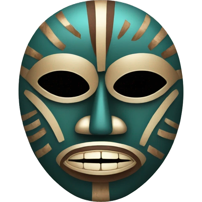 African tribal mask emoji