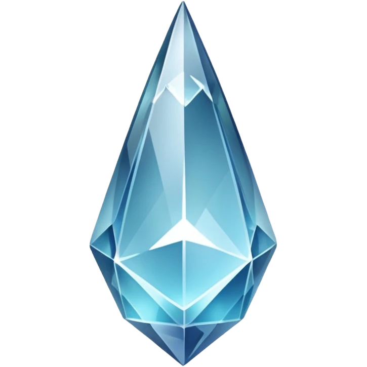 Crystal shard (No background) emoji