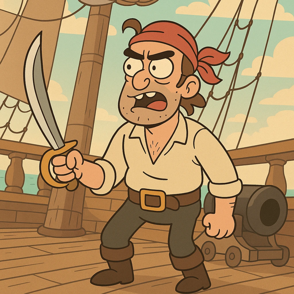 pirate ship emoji