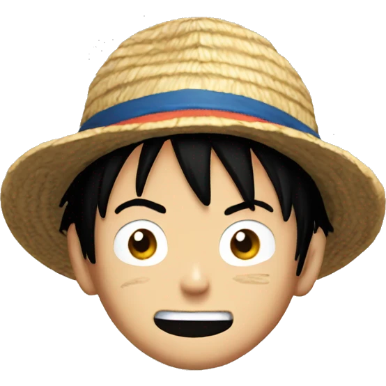Luffy emoji