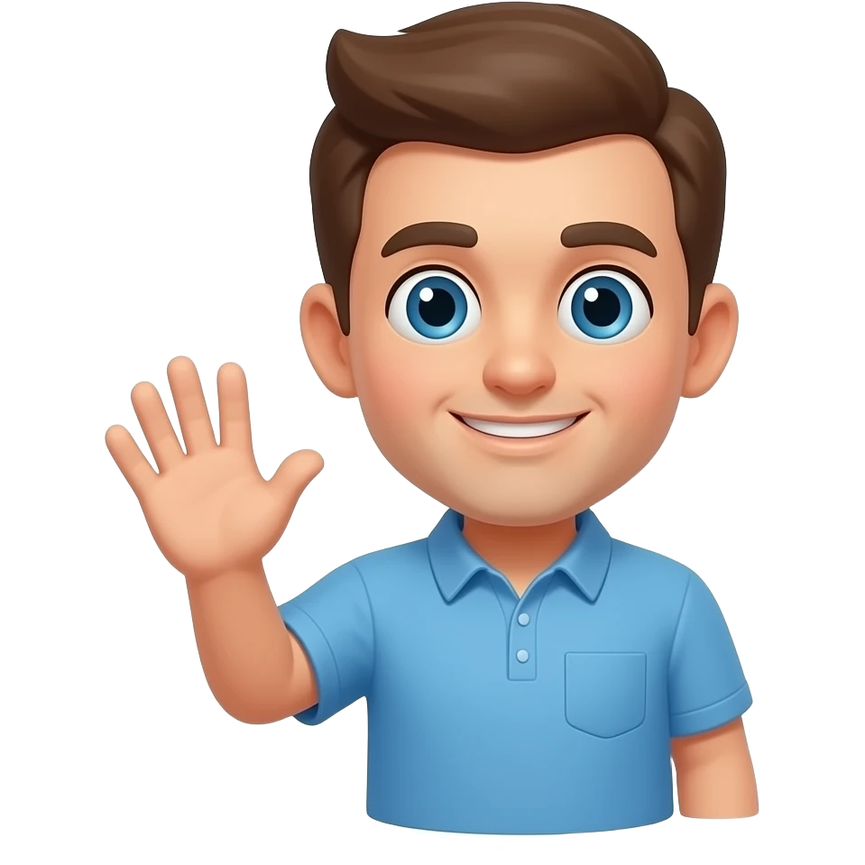 geometry dash character stand dup saying goodbye to the screen emoji