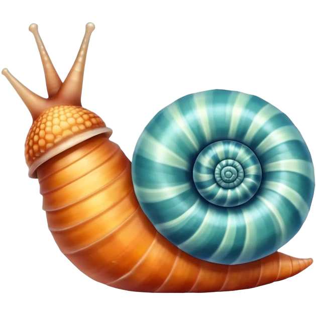 Cute Sea Snail emoji