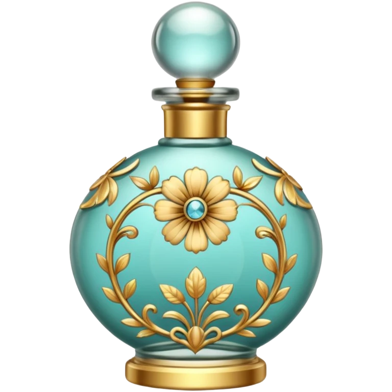 create an emoji of a perfume bottle vintage emoji