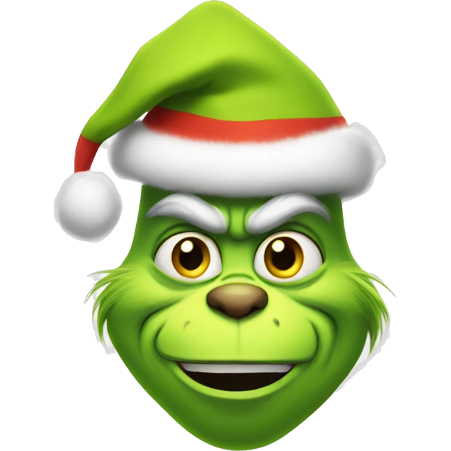 Grinch Noel emoji