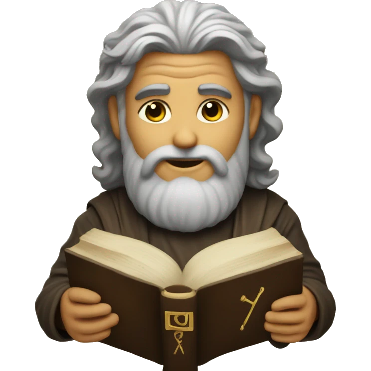 god with a bible  emoji