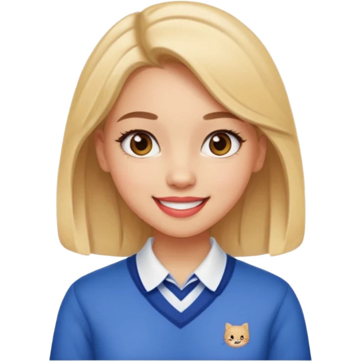 Baddie preppy aesthetic cute sassy emoji