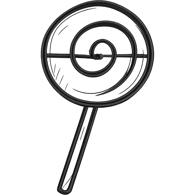 A lollipop emoji