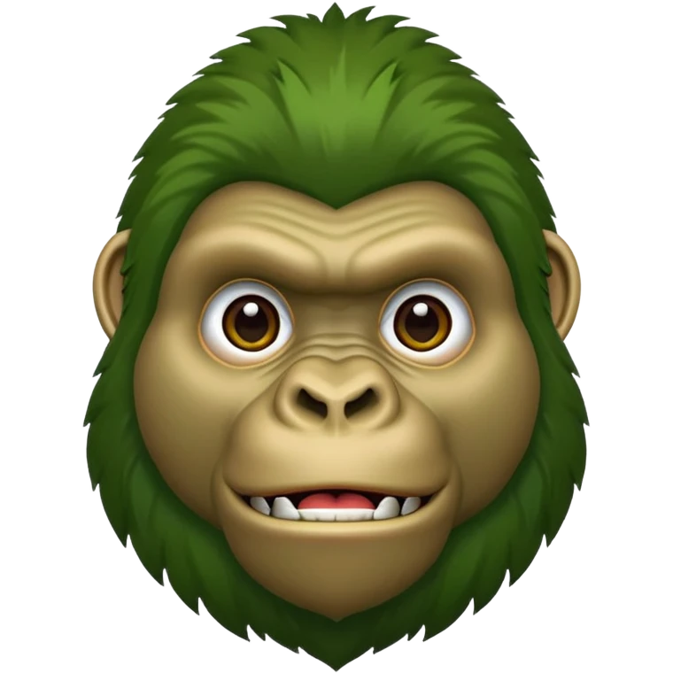 gorilla tag gorilla no legs and green emoji