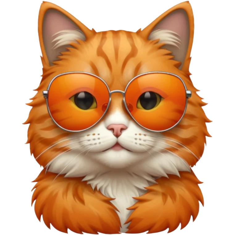 Cat wearing sunglasses emoji
