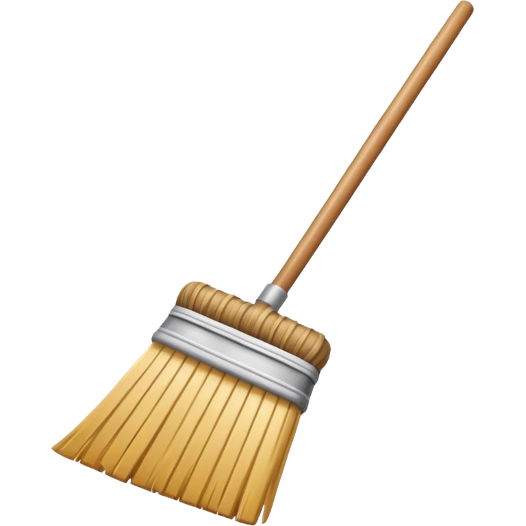 broom for cleaning emoji