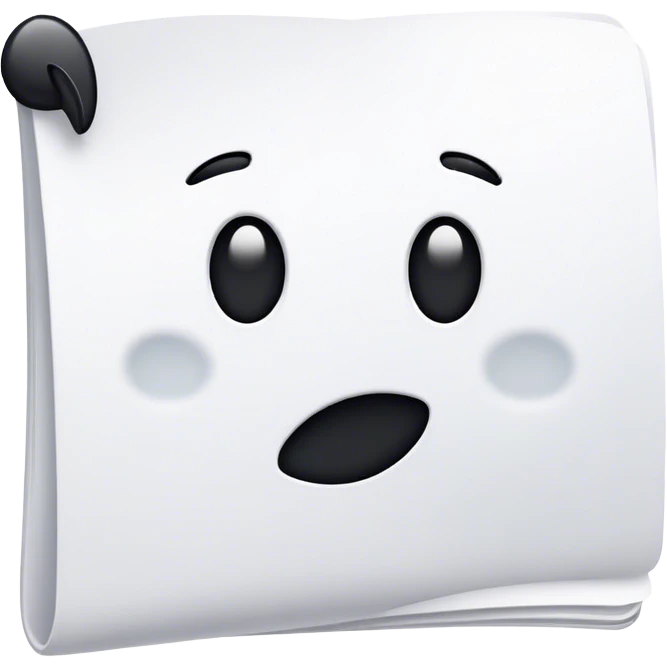 a white page with words emoji