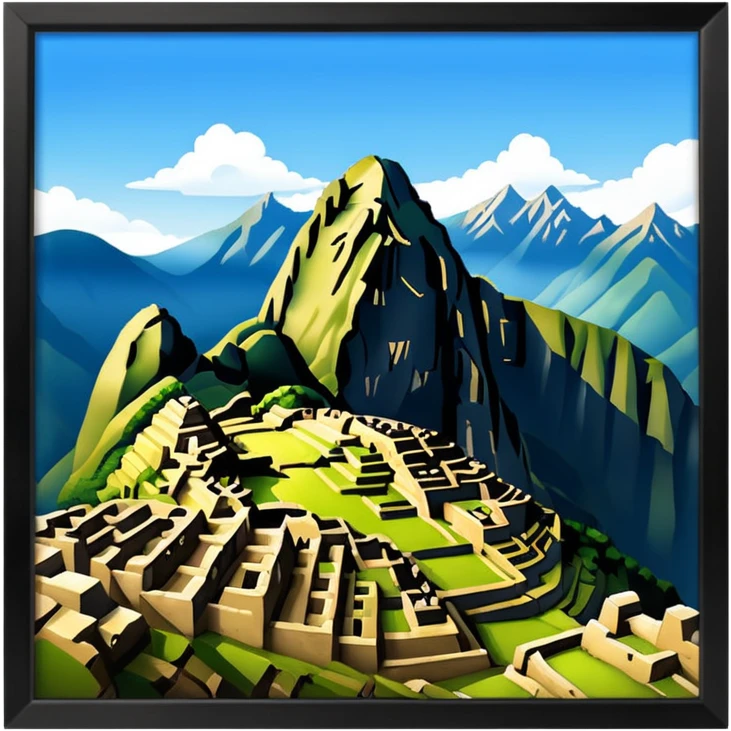 Machu Picchu  emoji