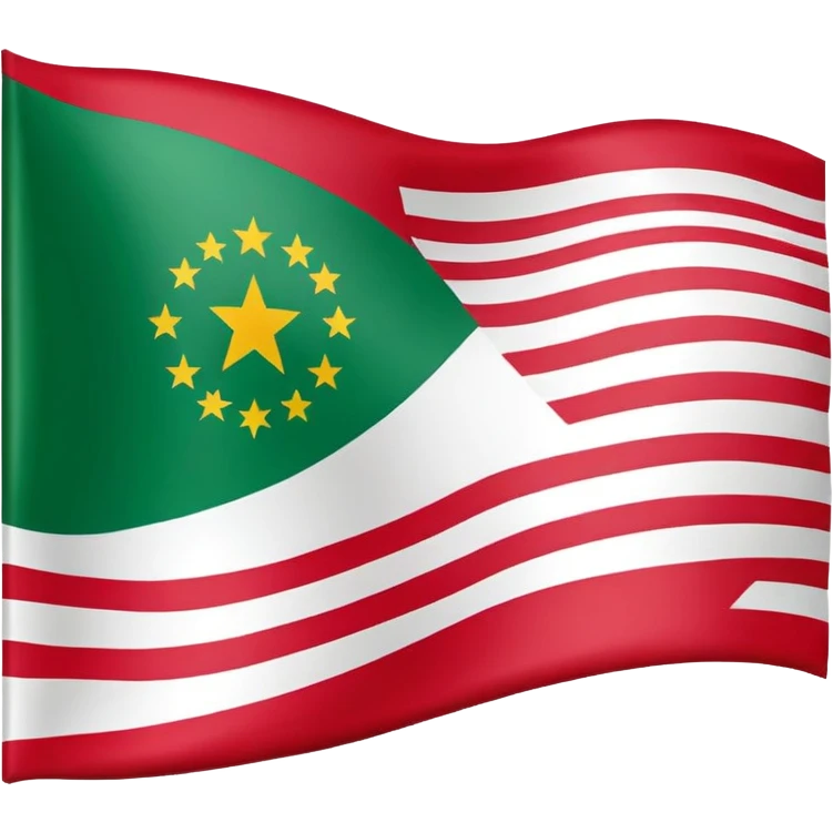 Flag of andalousia emoji