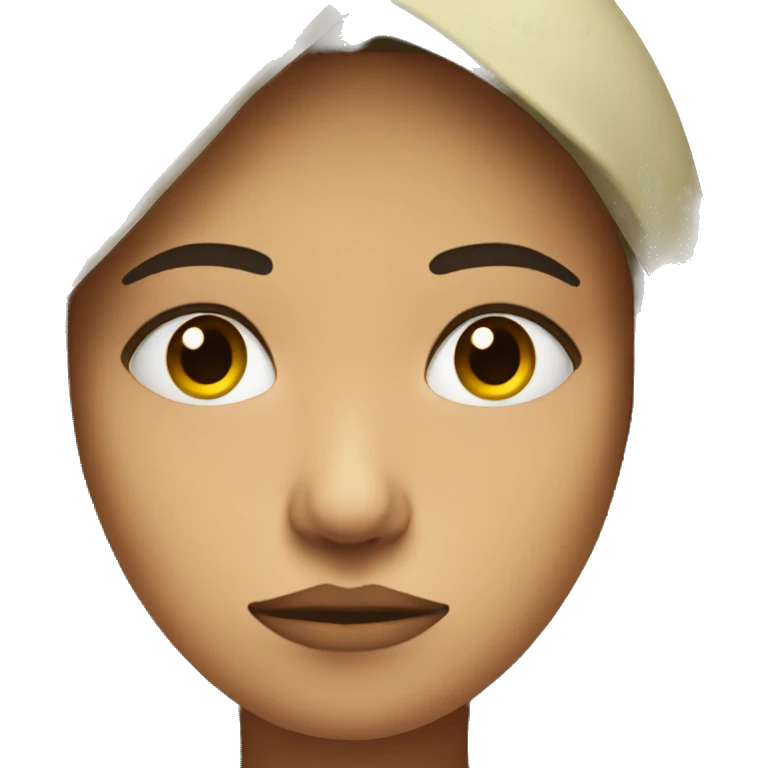warrior sad face woman emoji