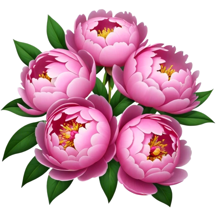 Peonies  emoji