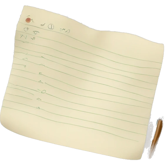 note-taking emoji