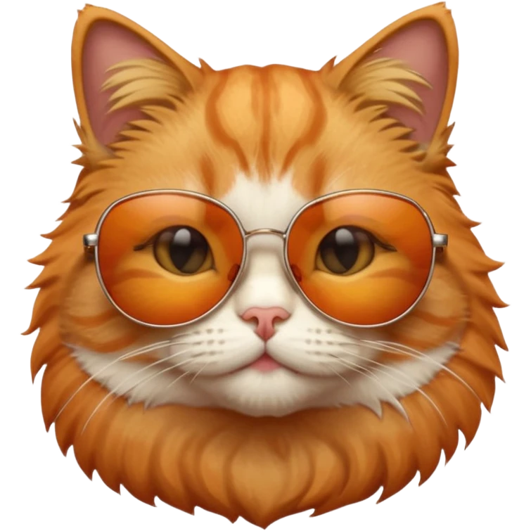 Cat wearing sunglasses emoji