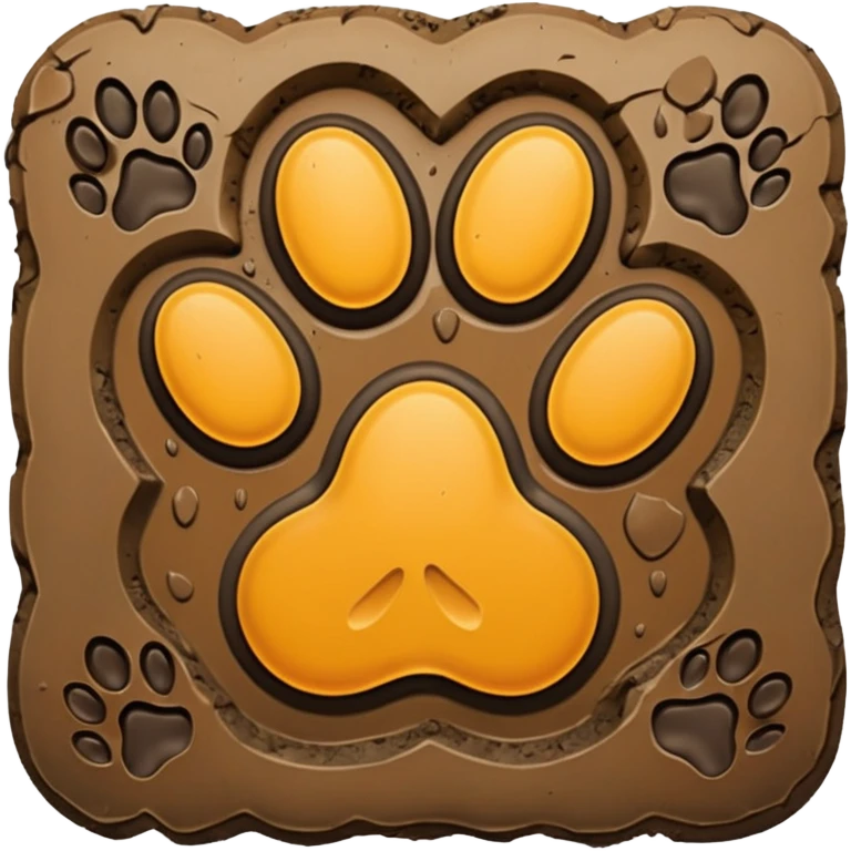 paw print emoji