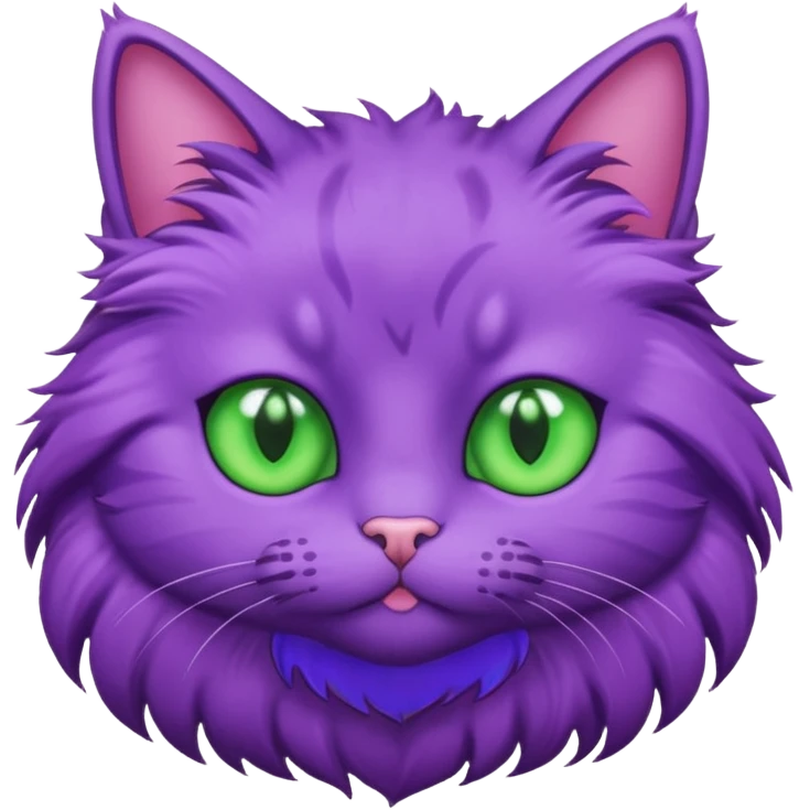purple cat emoji