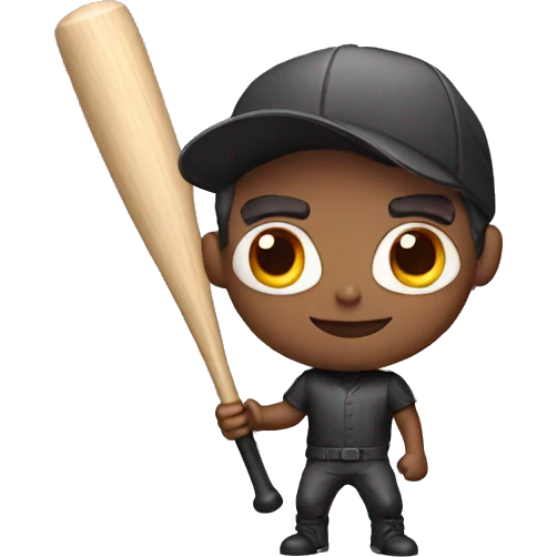 Man with bat emoji