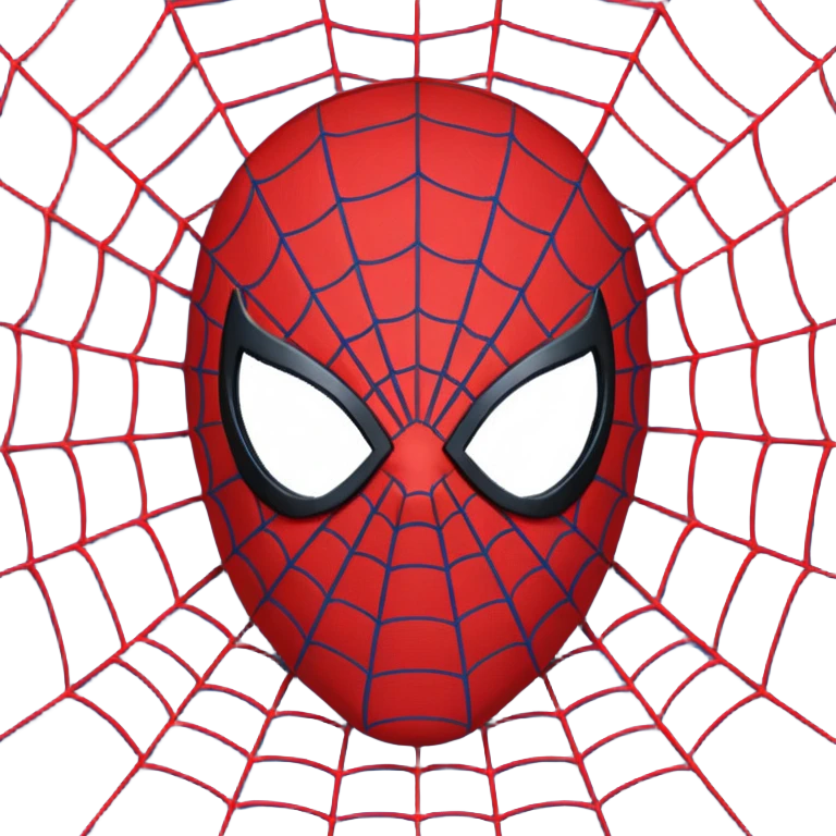 Spider man mask emoji