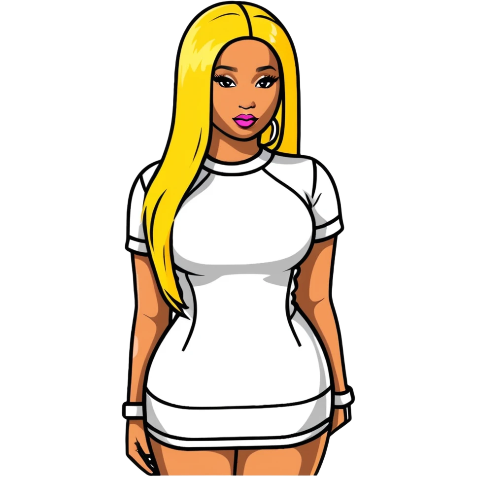 Nicki Minaj fashion emoji