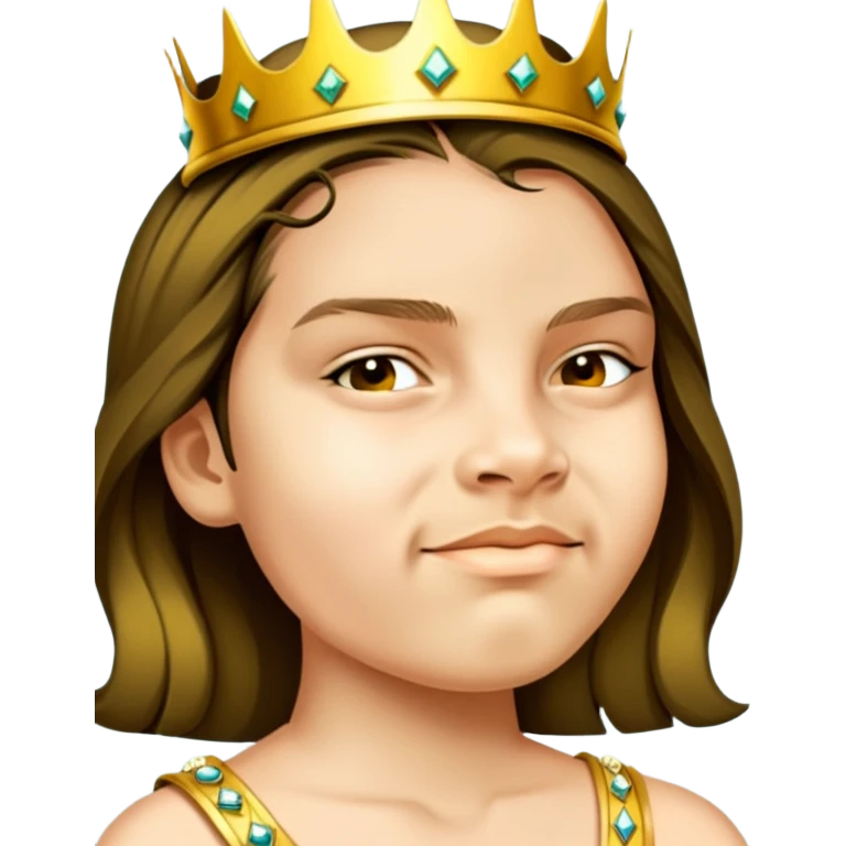 Zöe Wearing a crown emoji
