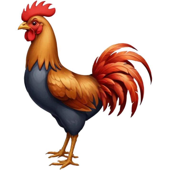 a cock emoji