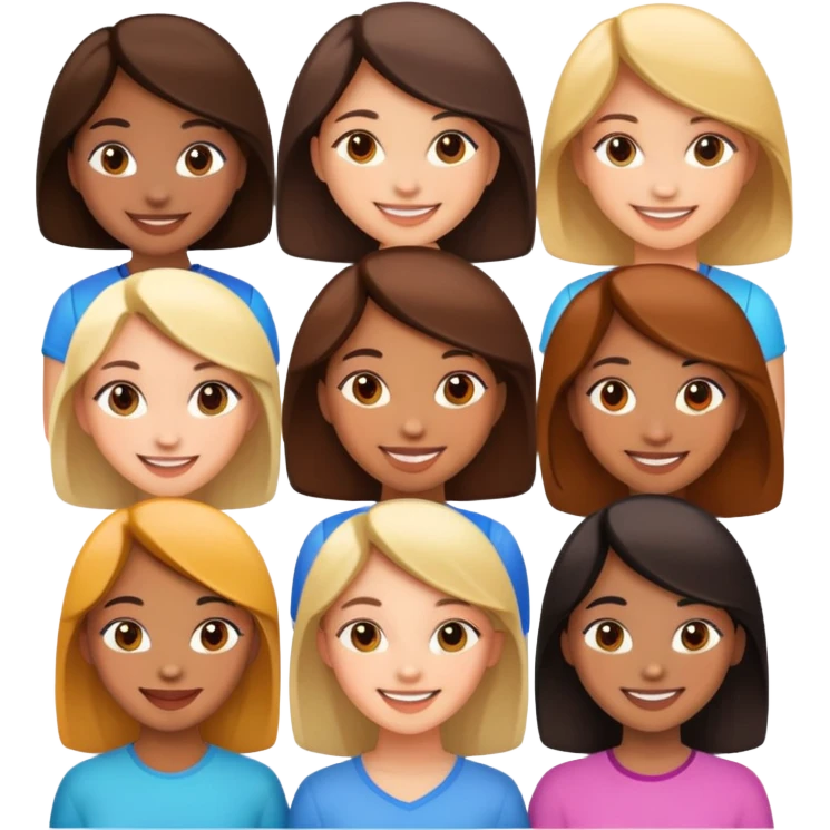 girls  emoji