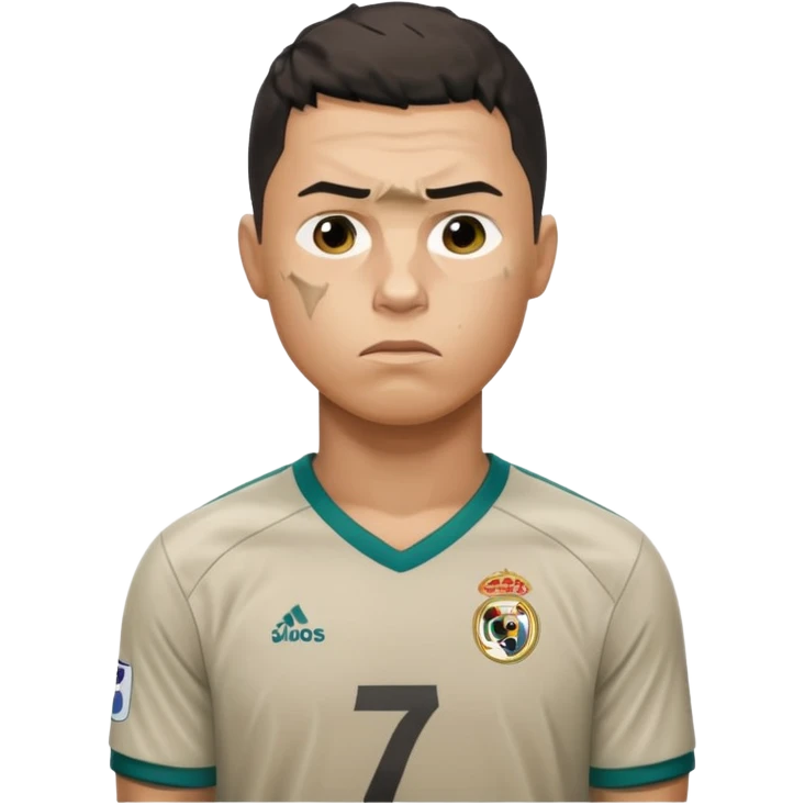 Ronaldo is poor emoji