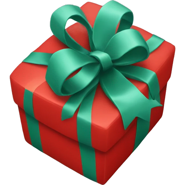 gift in red box emoji