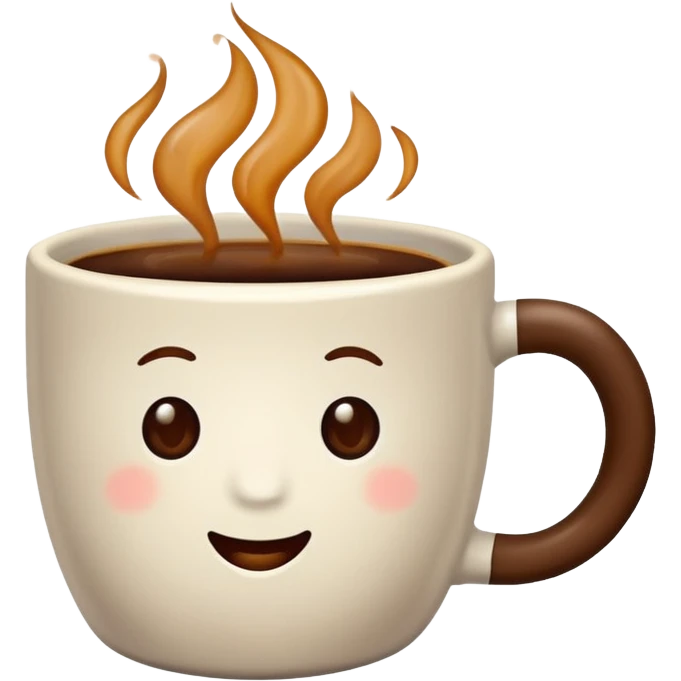Morning coffee emoji