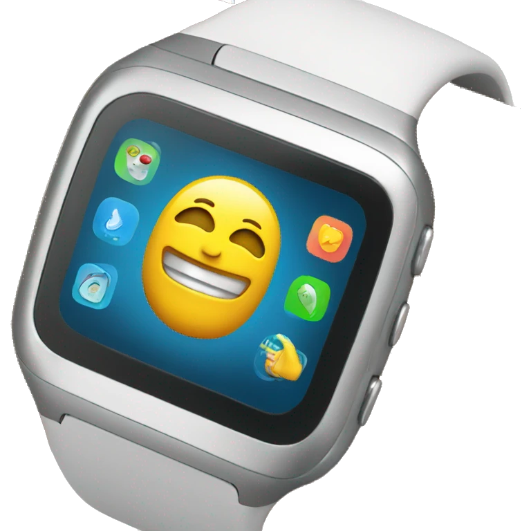 vibrating smartwatch emoji