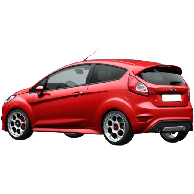 Ford fiesta st150 red emoji