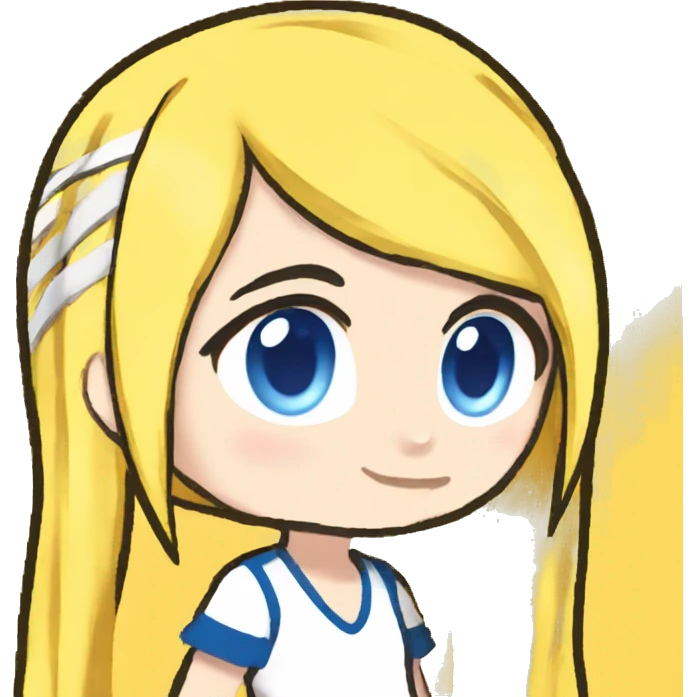 "blondie in yellow sportswear" emoji