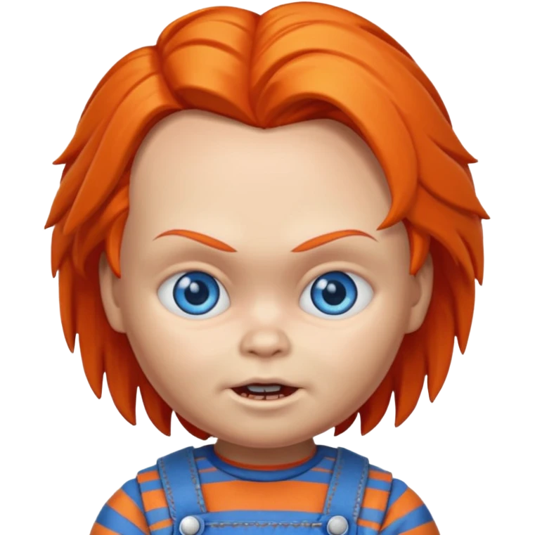 Un emojin de chuky emoji