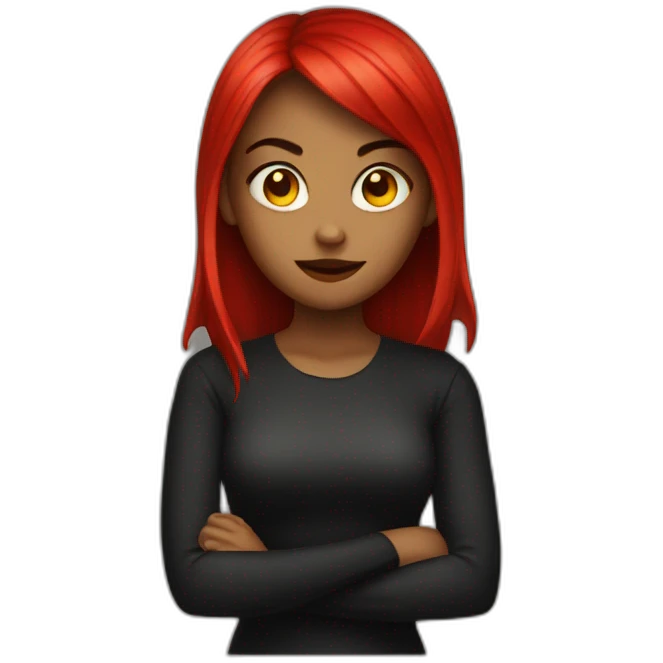 Girl diable emoji