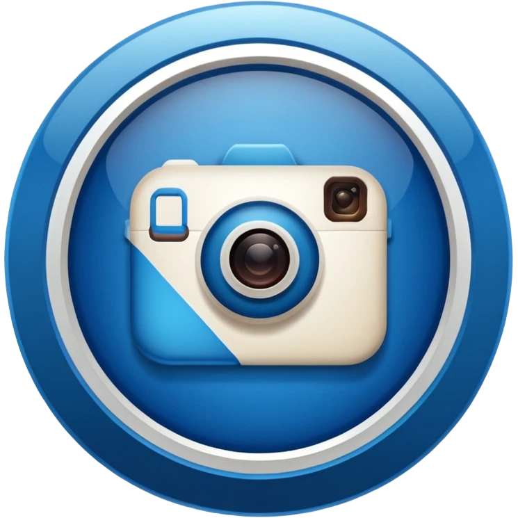A high-resolution 2D icon of an Instagram-style verified badge. 8 jagged circle emoji