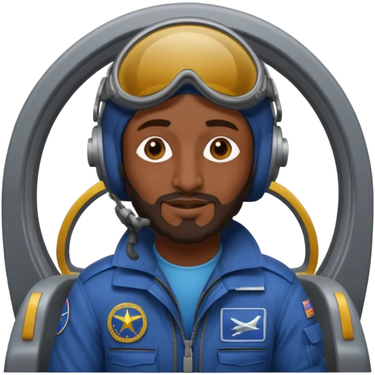 Osama bin Ladin flying a plane emoji